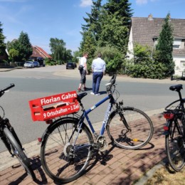 Florian Gahre und Rainer Richter zu Verkehr auf der suedlichen Bahnhofstrasse